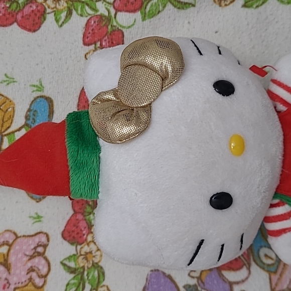 Sanrio TY Hello Kitty Christmas Elf Plush - Picture 2 of 5